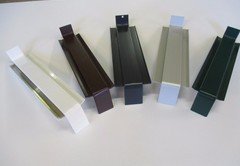 ALU-Dachstein 40_Außenfensterbänke_Stoßverbinder_alle_Lagerfarben